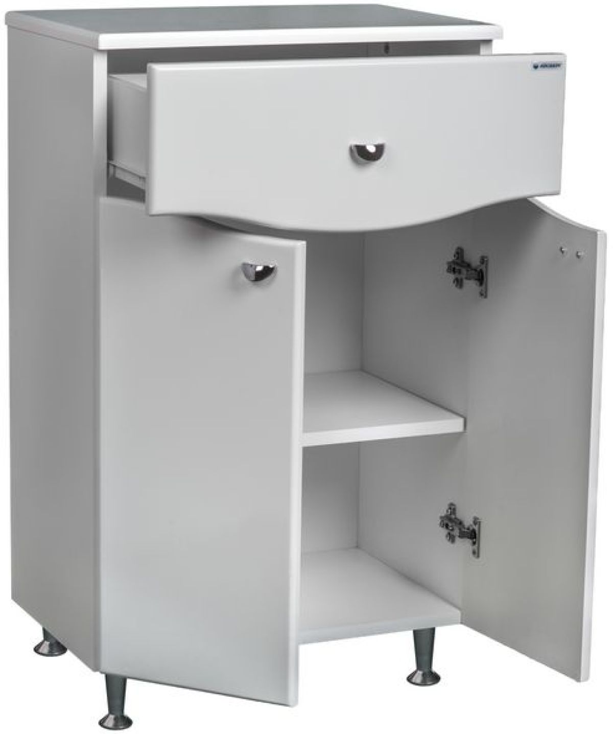 Комод 50 Волна с верхним ящиком В1 АЙСБЕРГ (DA1001K) | фото 2