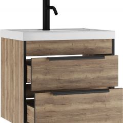 Тумба подвесная под умывальник "UNIT 60" Alfa B2 Домино (DA6102T) | фото 3