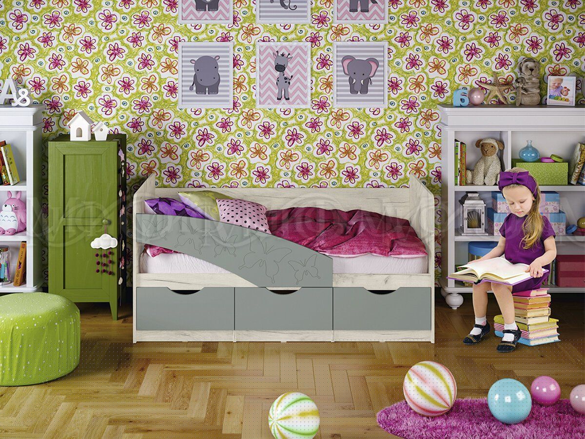 БАБОЧКИ Кровать 1600 | фото 8