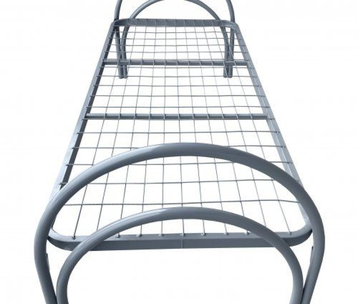 Кровать "Полукруглая" 800*1900, 2 дуги труба d. 51/38 (К651.3) Рама закругленная 40*25, кв звено | фото 2