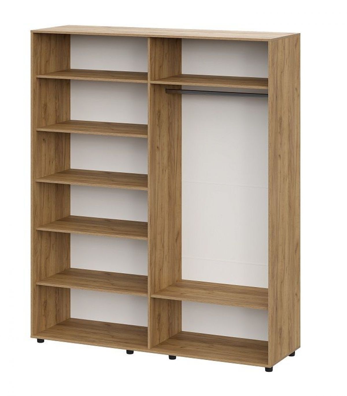 МИЛАН Гостиная (Дуб Золотой/Белый Матовый) модульная | фото 46