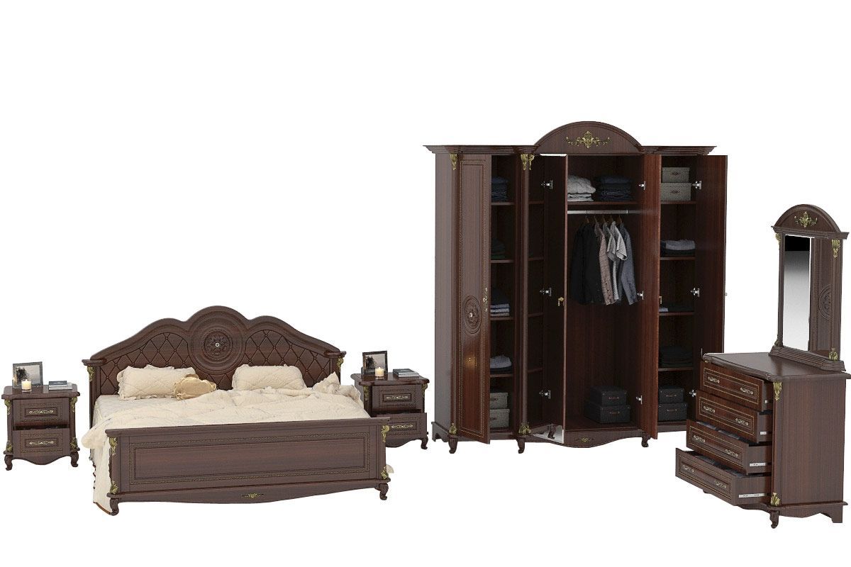 Спальный гарнитур Да Винчи (модульная) | фото 4