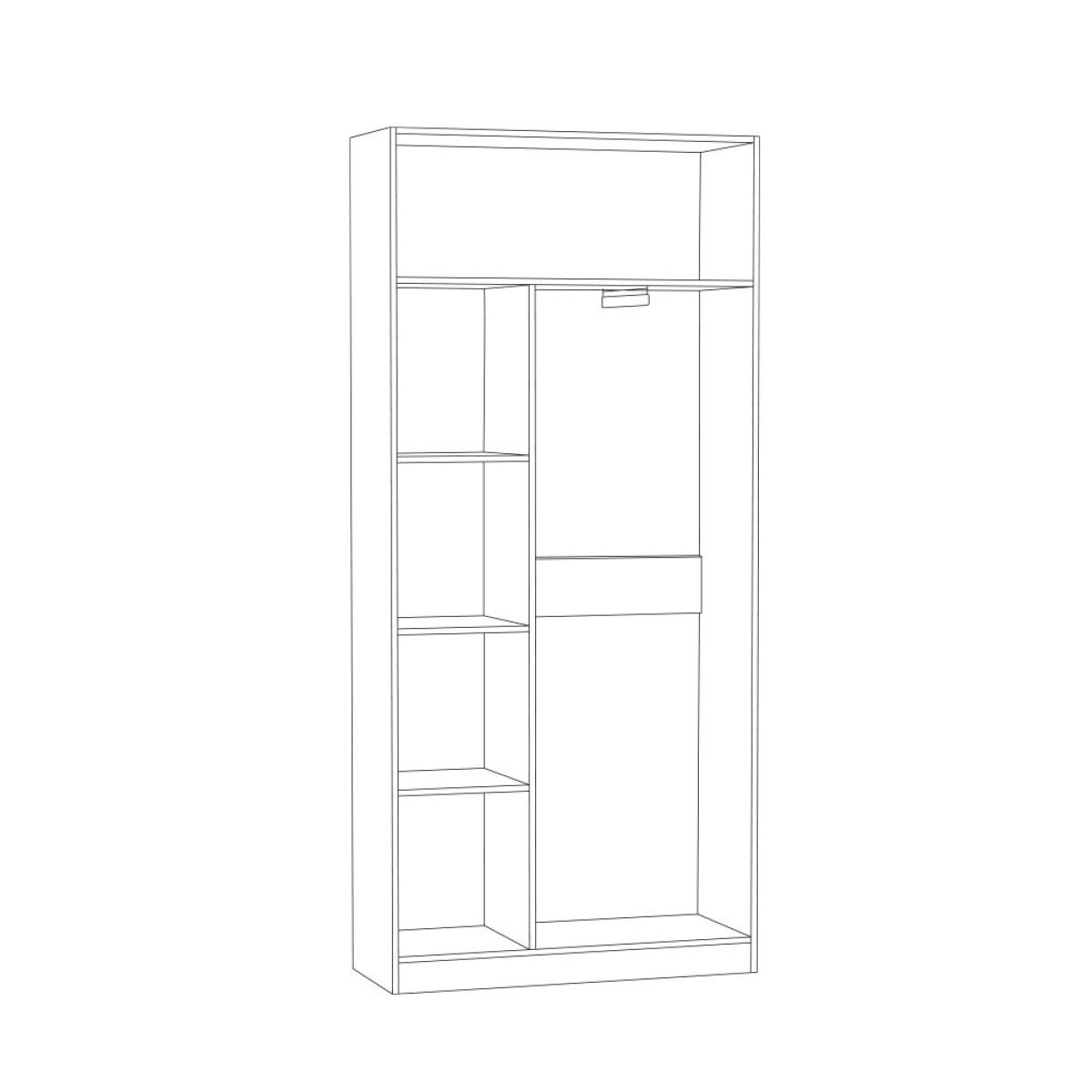 Шкаф для одежды Ливерпуль | фото 2