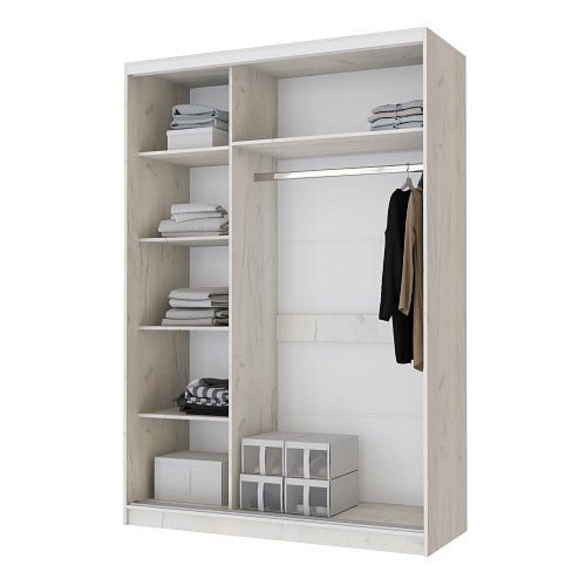 Шкаф-купе Неаполь 1,5 с 2-мя зеркалами | фото 2