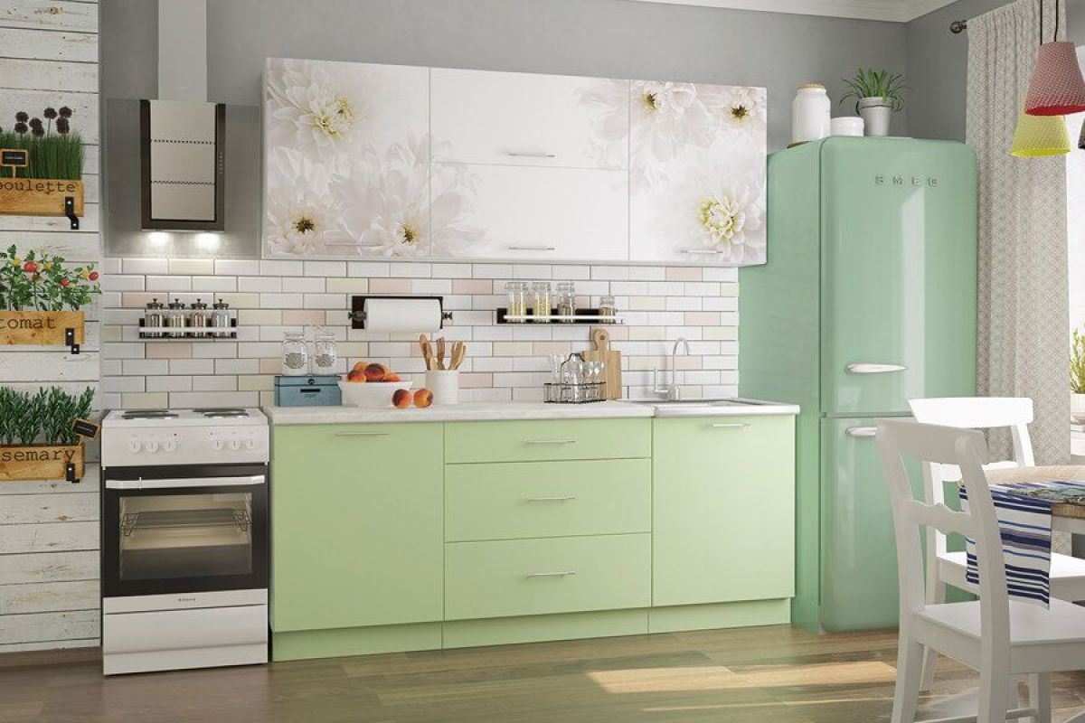 Кухонный гарнитур Флоренс Грин (1800) | фото 2