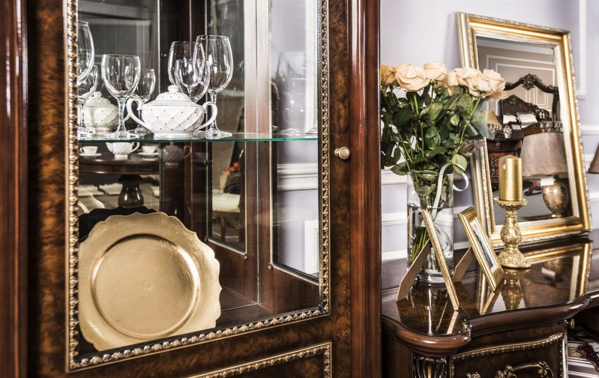 Гостиная Джоконда 1+ТВ+1 (корень дуба глянец) | фото 3