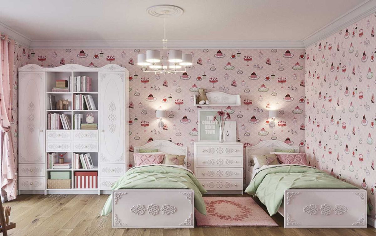 KI-KI ШД450.1 Шкаф (белый/белое дерево) | фото 3