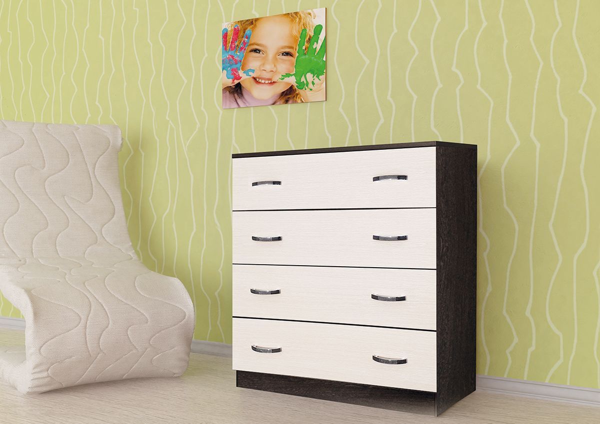 Комод Фаворит-2 ЛДСП (Венге/Дуб Белфорд) | фото 2