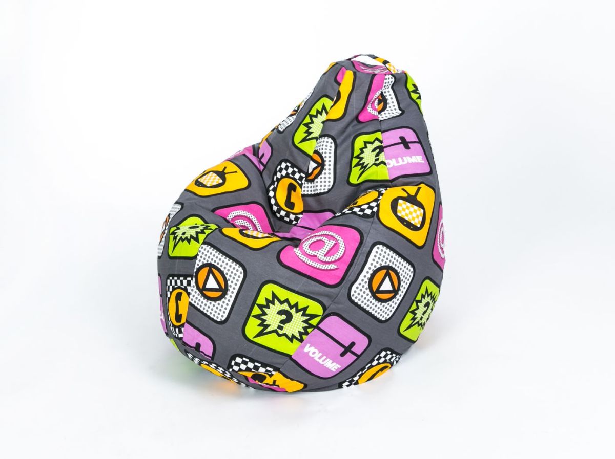 Кресло-мешок Груша Малое (700*900) Серия "Жаккард" 1 | фото 8