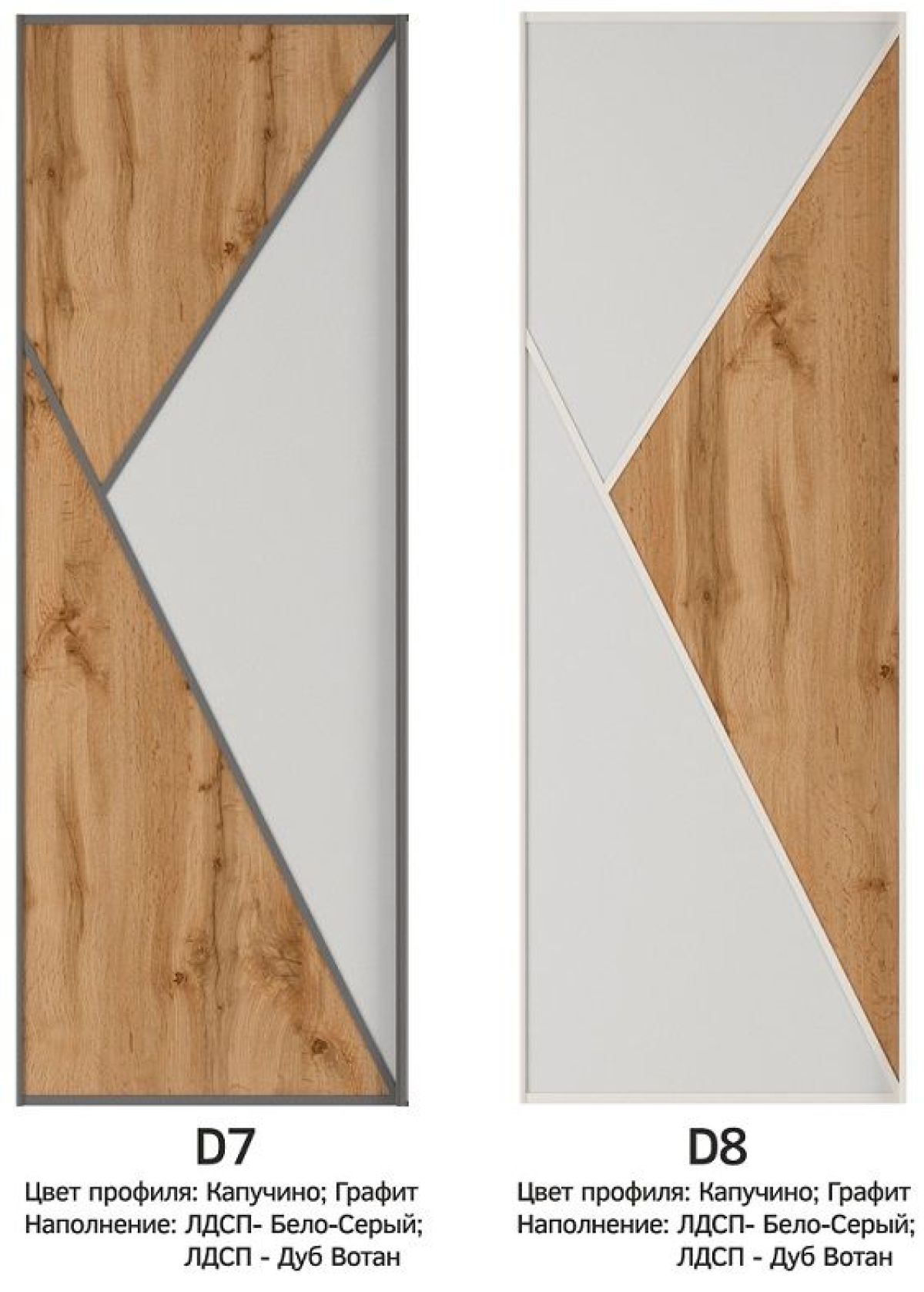 Шкаф-купе 2400 серии SOFT D5+D5+D5+B22+PL4 (по 2 ящика лев/прав+2штанги) профиль «Графит» | фото 10