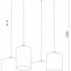 Подвесная люстра TK Lighting Juta 6585 Juta | фото 2