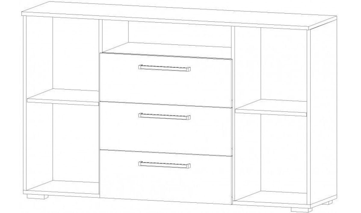 ВЕРОНА Комод (ясень шимо комб.) | фото 2