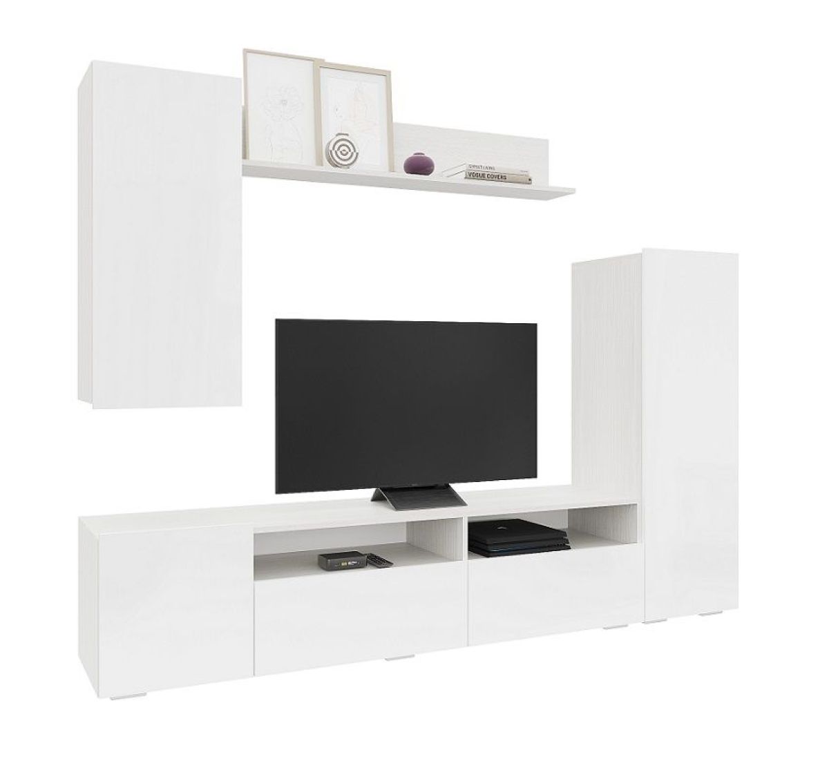 Гостиная Аннели (Белый/Белый глянцевый) | фото 3