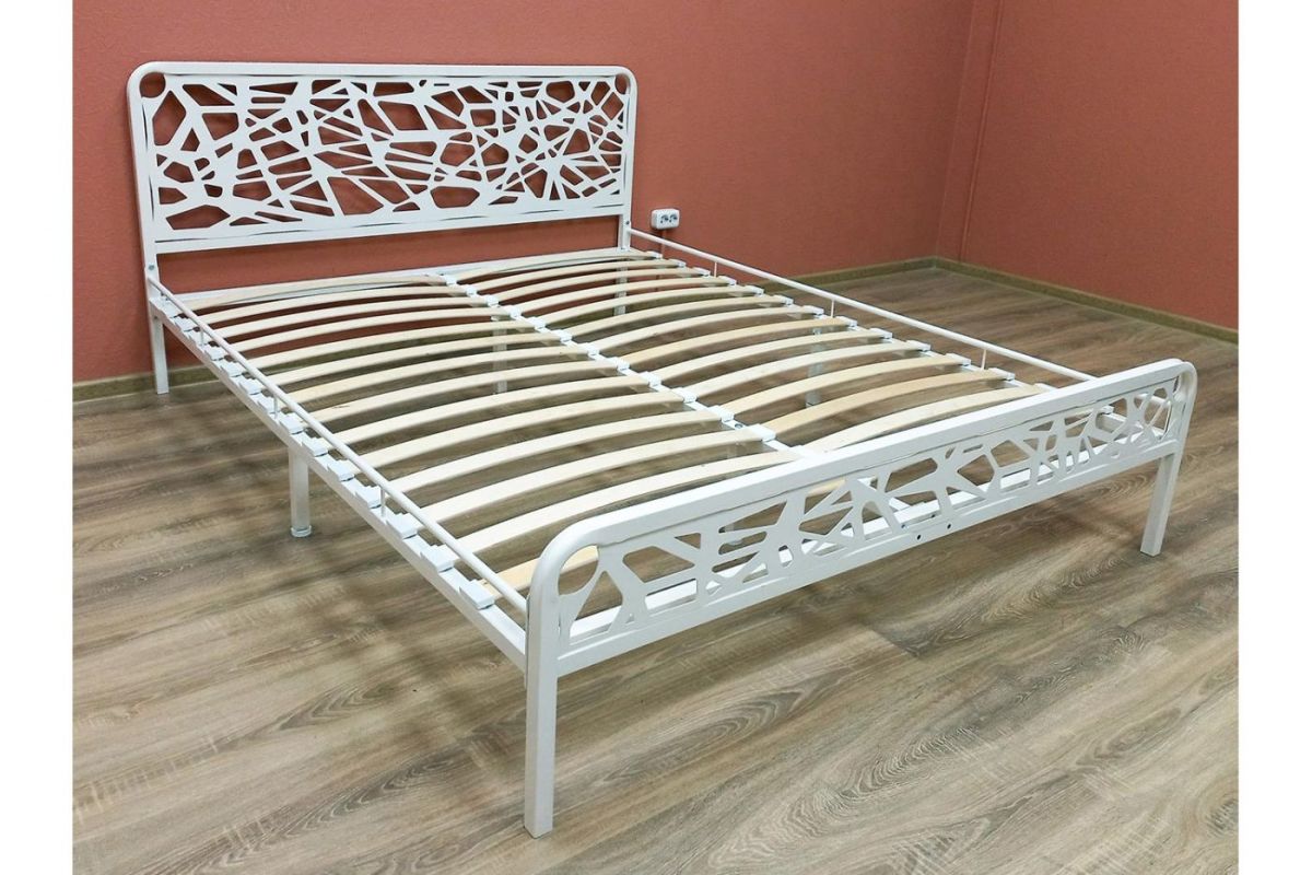 Кровать "Орион" КМД16  Белая (1600*2000) (ножки-белые) | фото 3