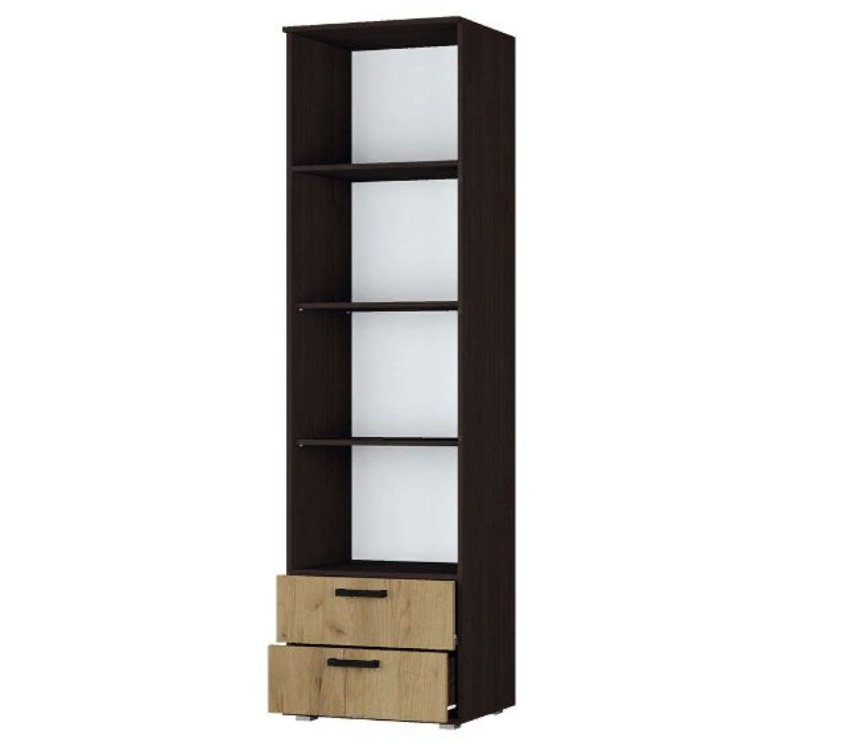 Прихожая Сафари Модуль ШЯ-2 Шкаф с ящиками (Венге/Дуб Крафт Золотой) | фото 2