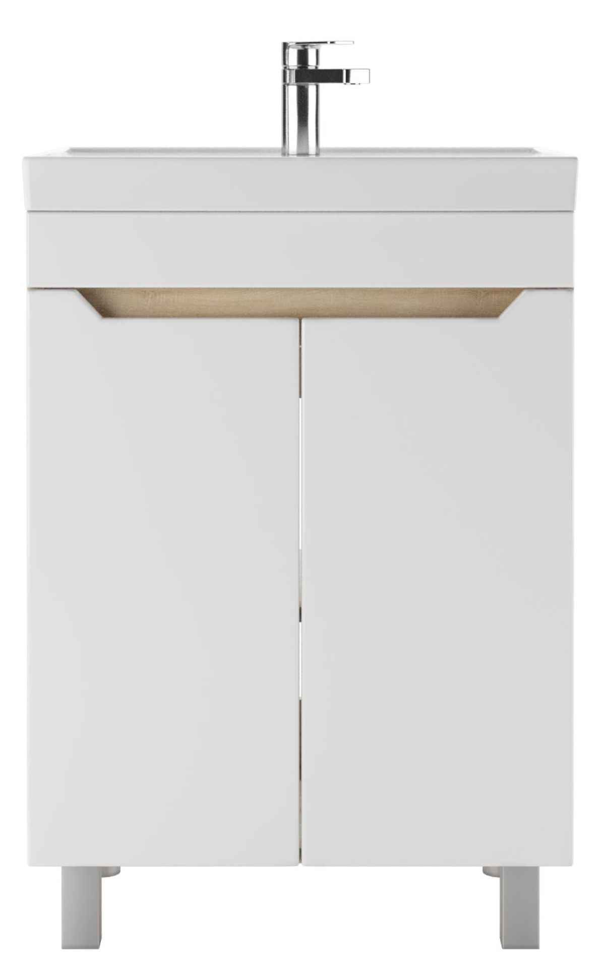 Тумба под умывальник "Енисей 60" Мечта без ящика Дуб сонома АЙСБЕРГ (DM2313T) | фото 4