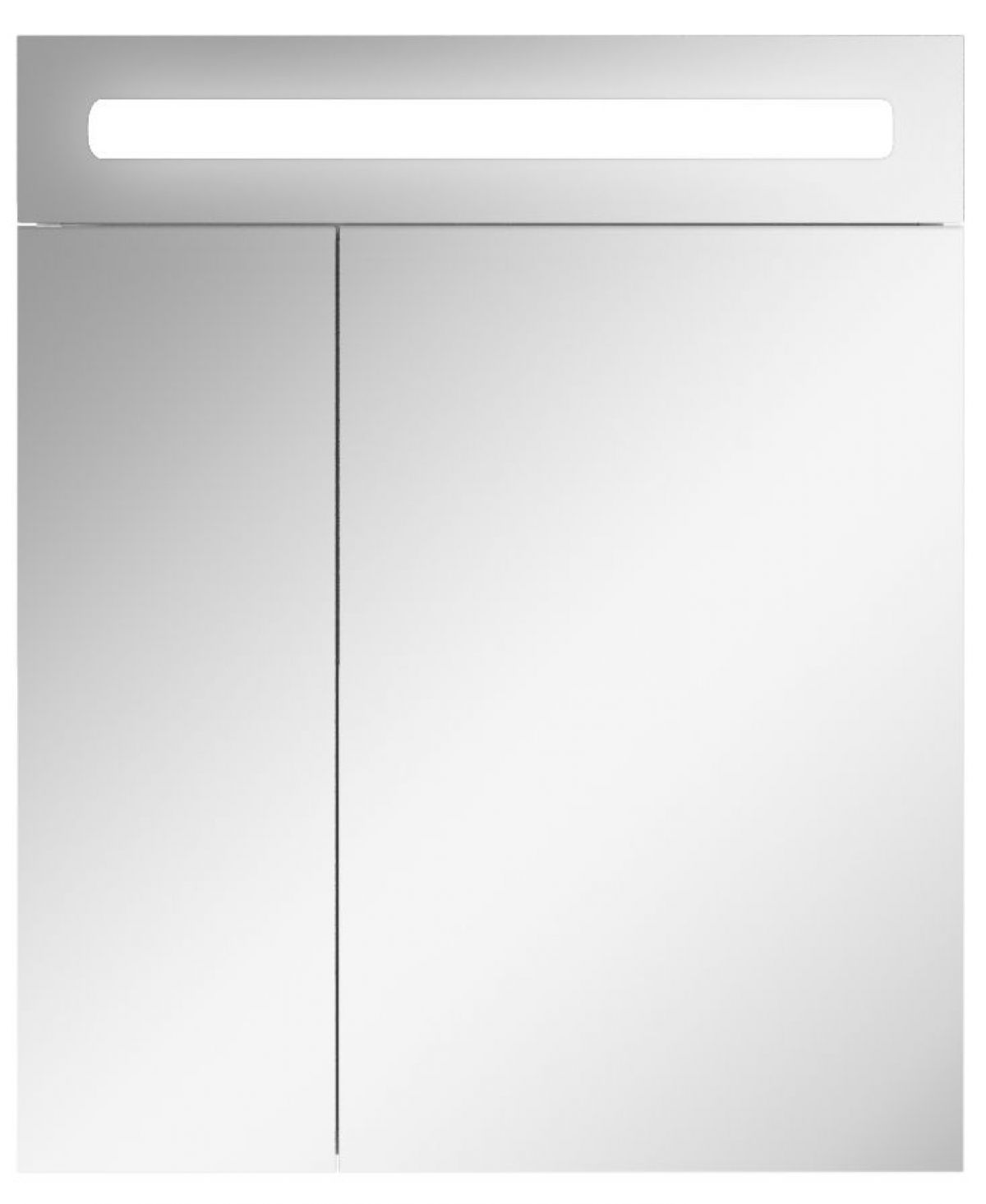 Шкаф-зеркало Аврора 60 с подсветкой LED Домино (DV8005HZ) | фото 4