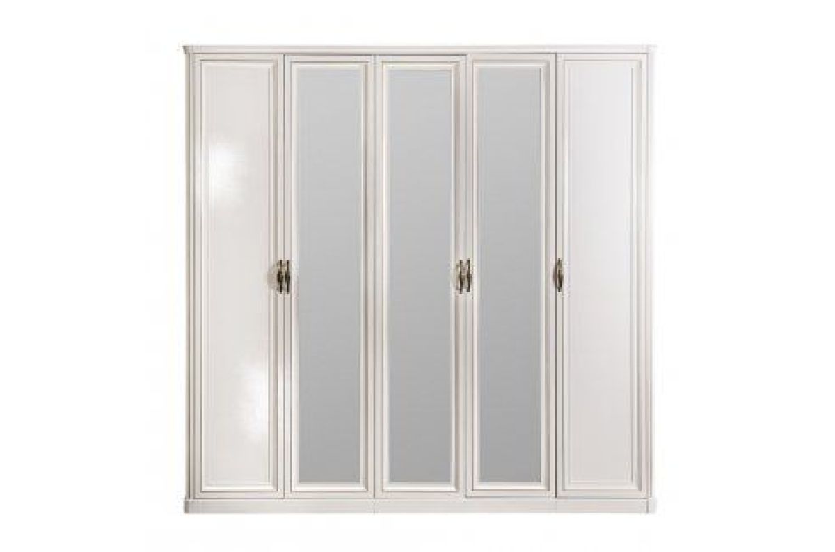 Шкаф 5-ти ств (2+1+2) с зеркалами Натали (комплект) | фото 2