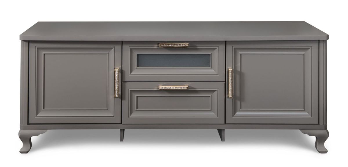 Тумба ТВ Мокко (серый камень) | фото 2