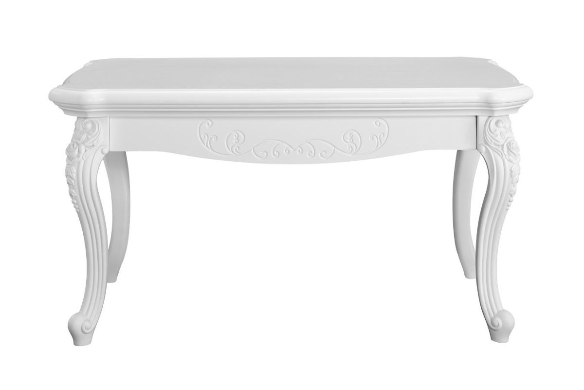 Стол журнальный прямоугольный Мишель (белый матовый) | фото 2