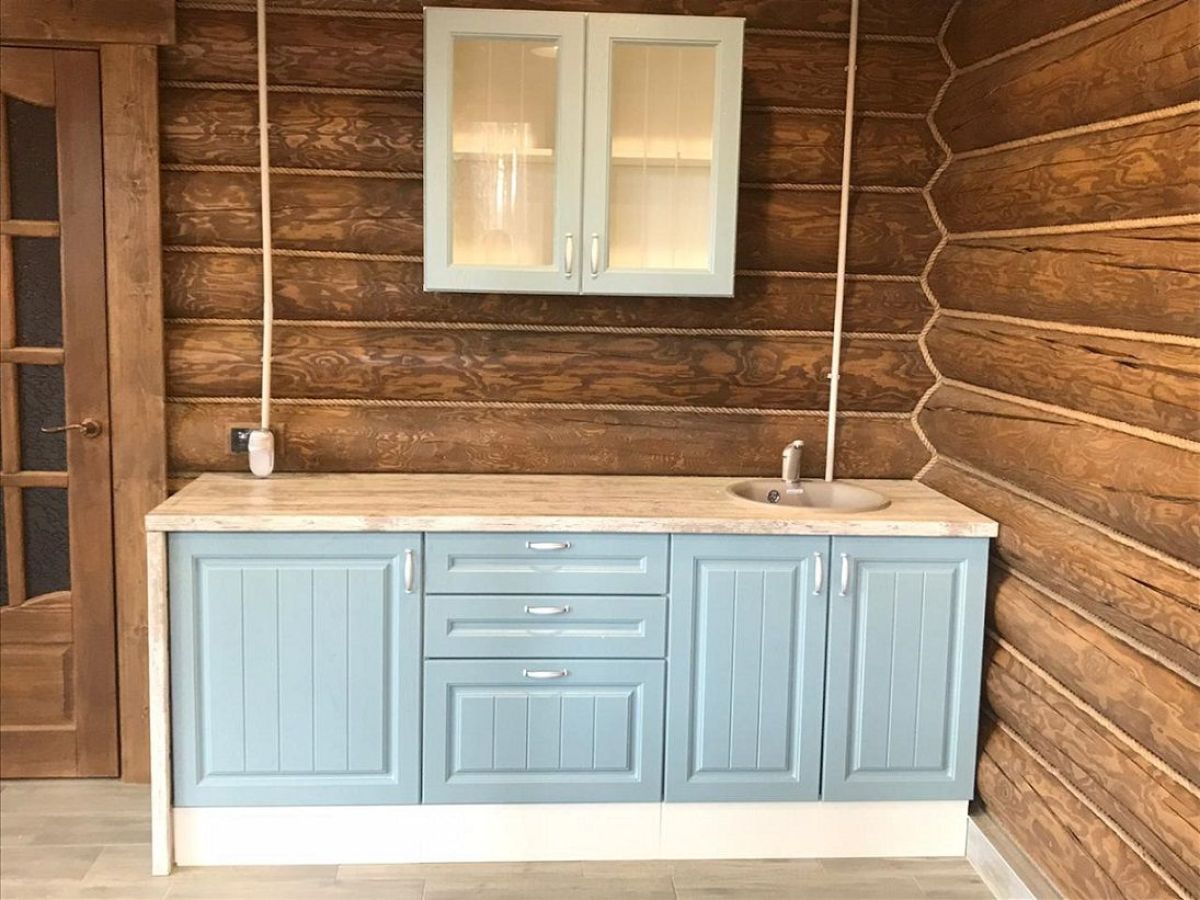 Кухонный гарнитур Принцесса 2400 Мурено (модульный) Горизонт | фото 8