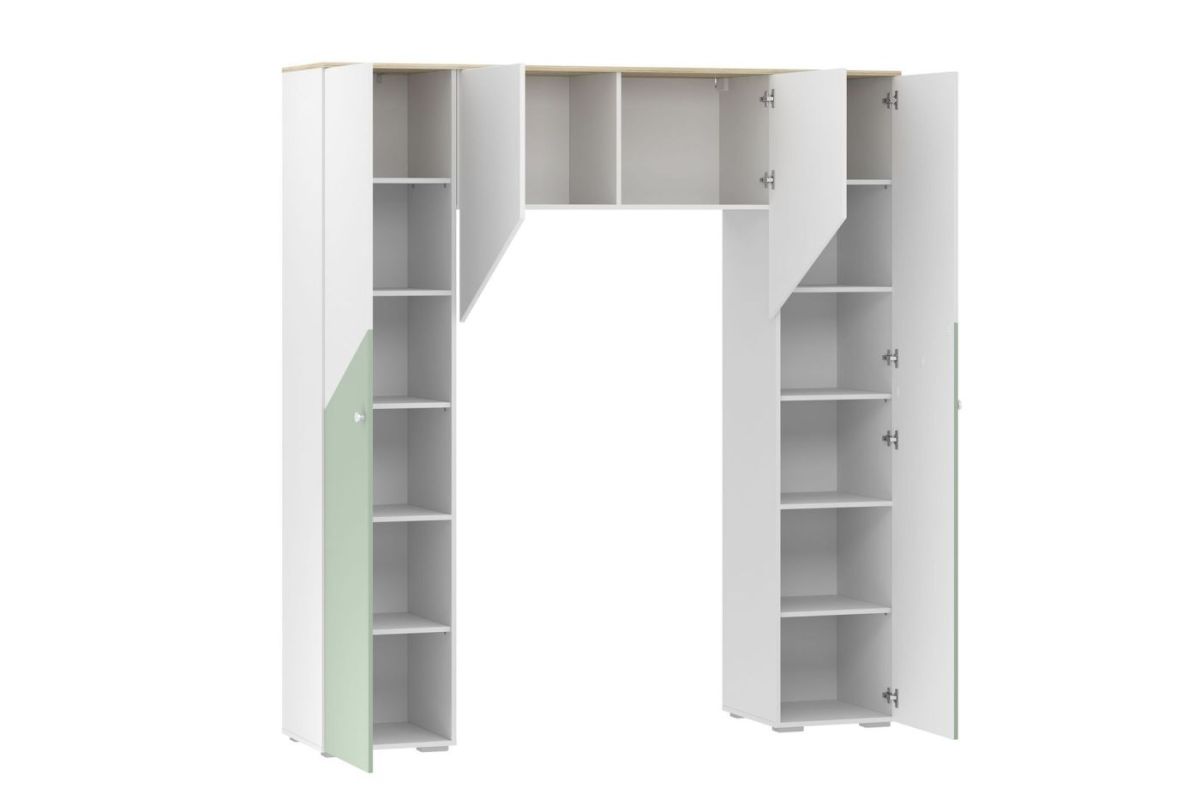 Шкаф комбинированный НМ 041.45 "Банни" (Макарун) | фото 2