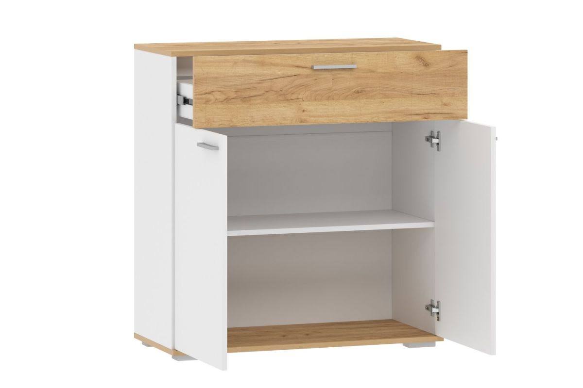 Тумба НМ 013.77 "Санти" (Белый/Крафт Золотой) | фото 2