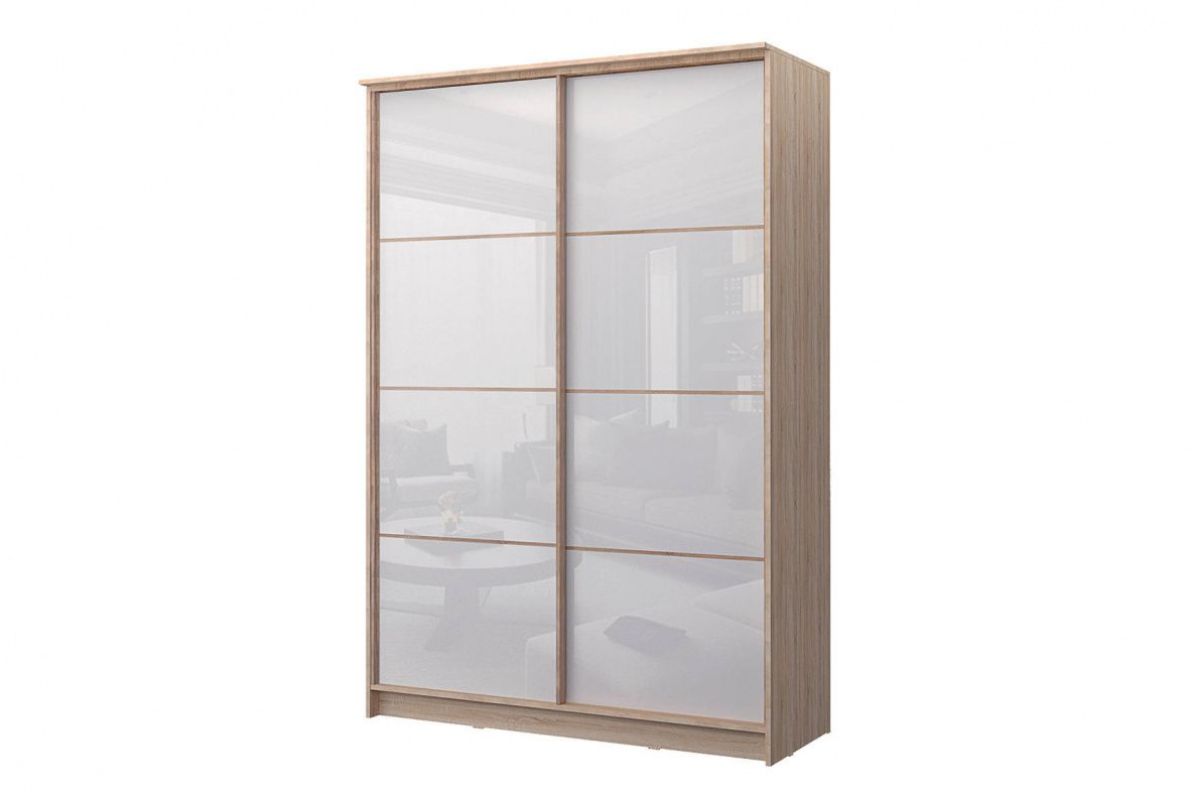 Шкаф-купе Байкал-2 СТЛ.268.11 (Дуб сонома/Белый глянец) | фото 2