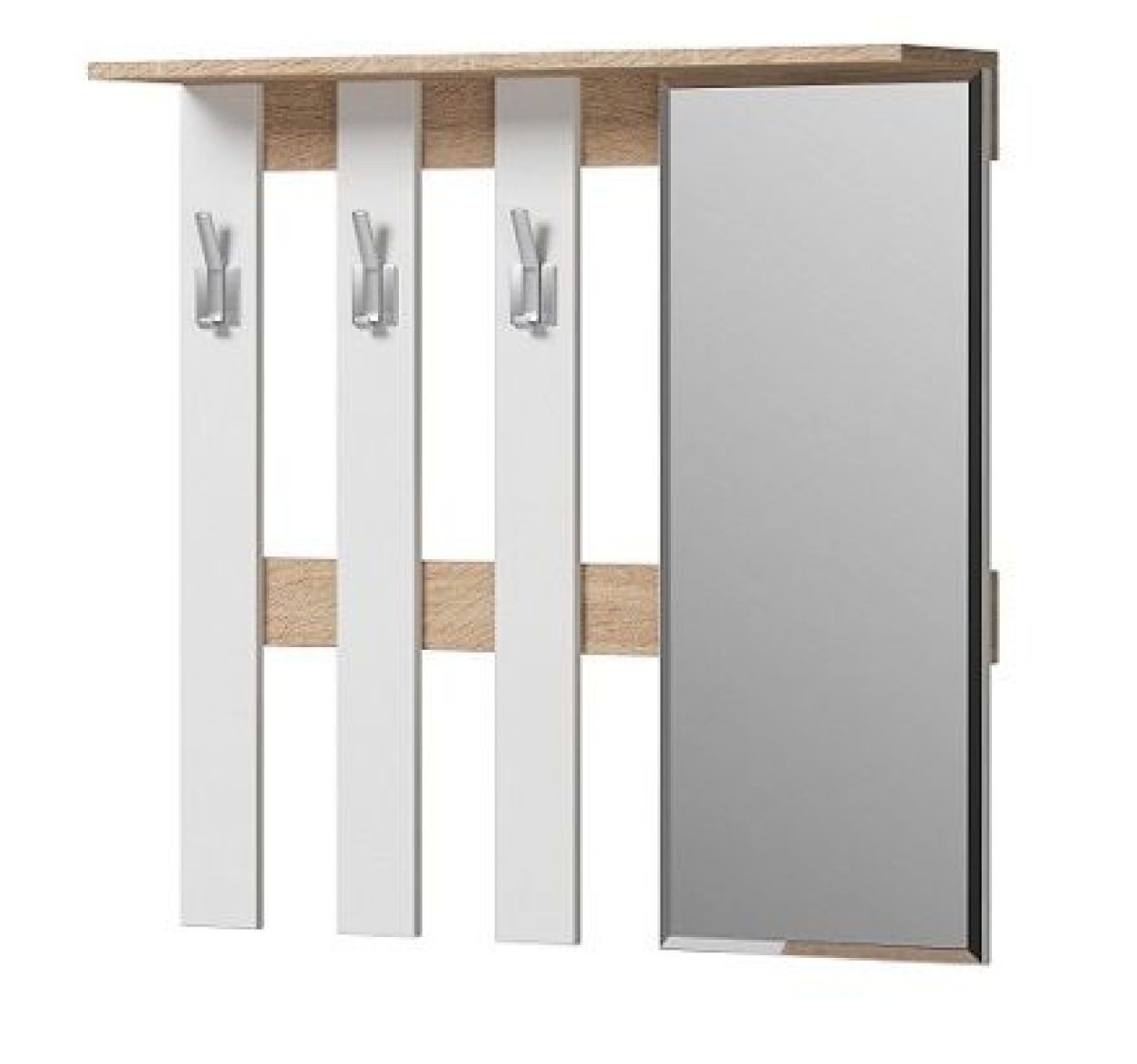 Прихожая Энтер (Белый/Дуб Сонома) Комплектация 2 | фото 3