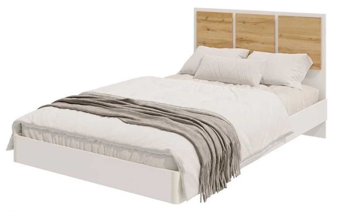 Спальный гарнитур Парус (Белый/Дуб Вотан) модульный | фото 3