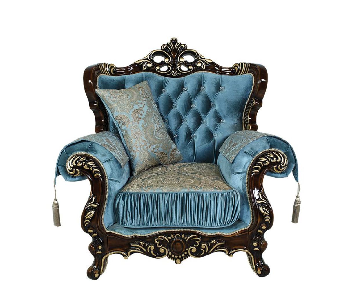 Кресло Эсмеральда без механизма (бирюза) | фото 2