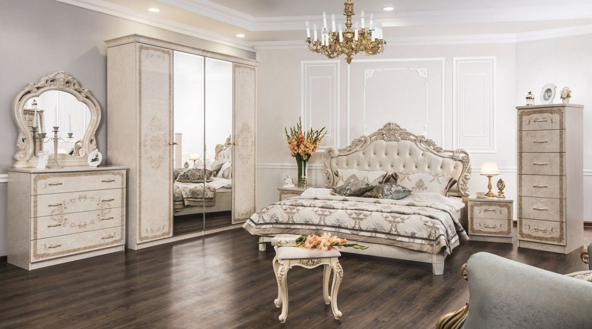 Зеркало ППУ Патрисия (крем) | фото 2