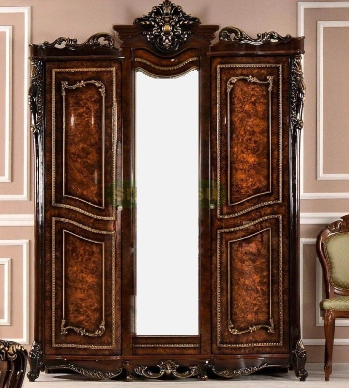 Спальный гарнитур Джоконда (корень дуба) | фото 12