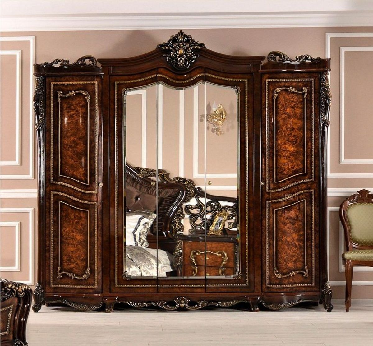 Спальный гарнитур Джоконда (корень дуба) | фото 16