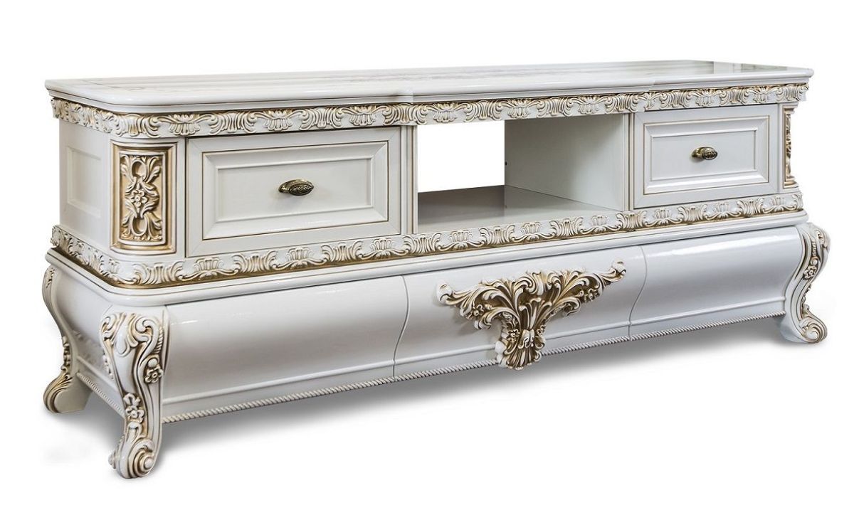 Гостиная Алсу 2+ТВ+1 (белый глянец) | фото 2