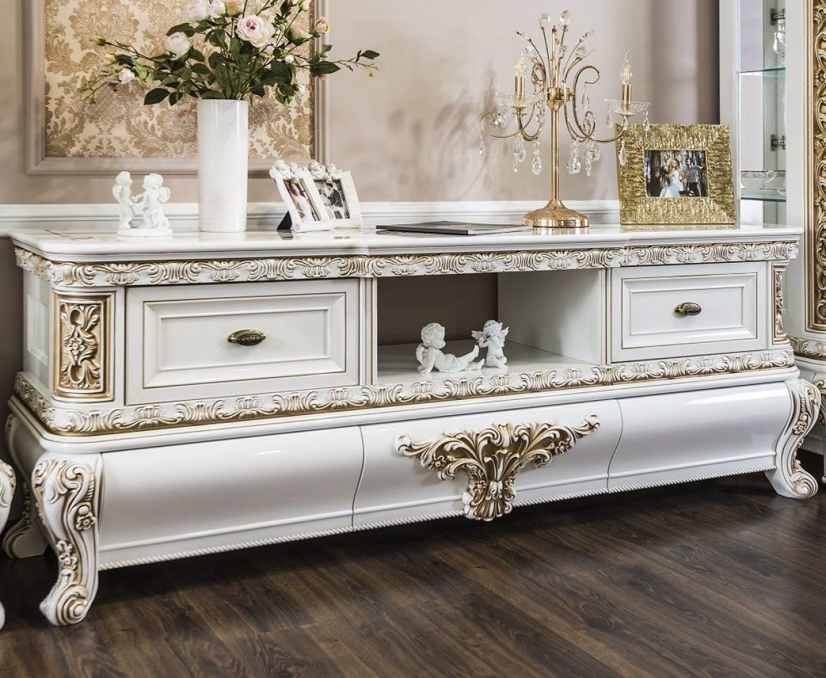 Гостиная Алсу 2+ТВ+1 (белый глянец) | фото 6