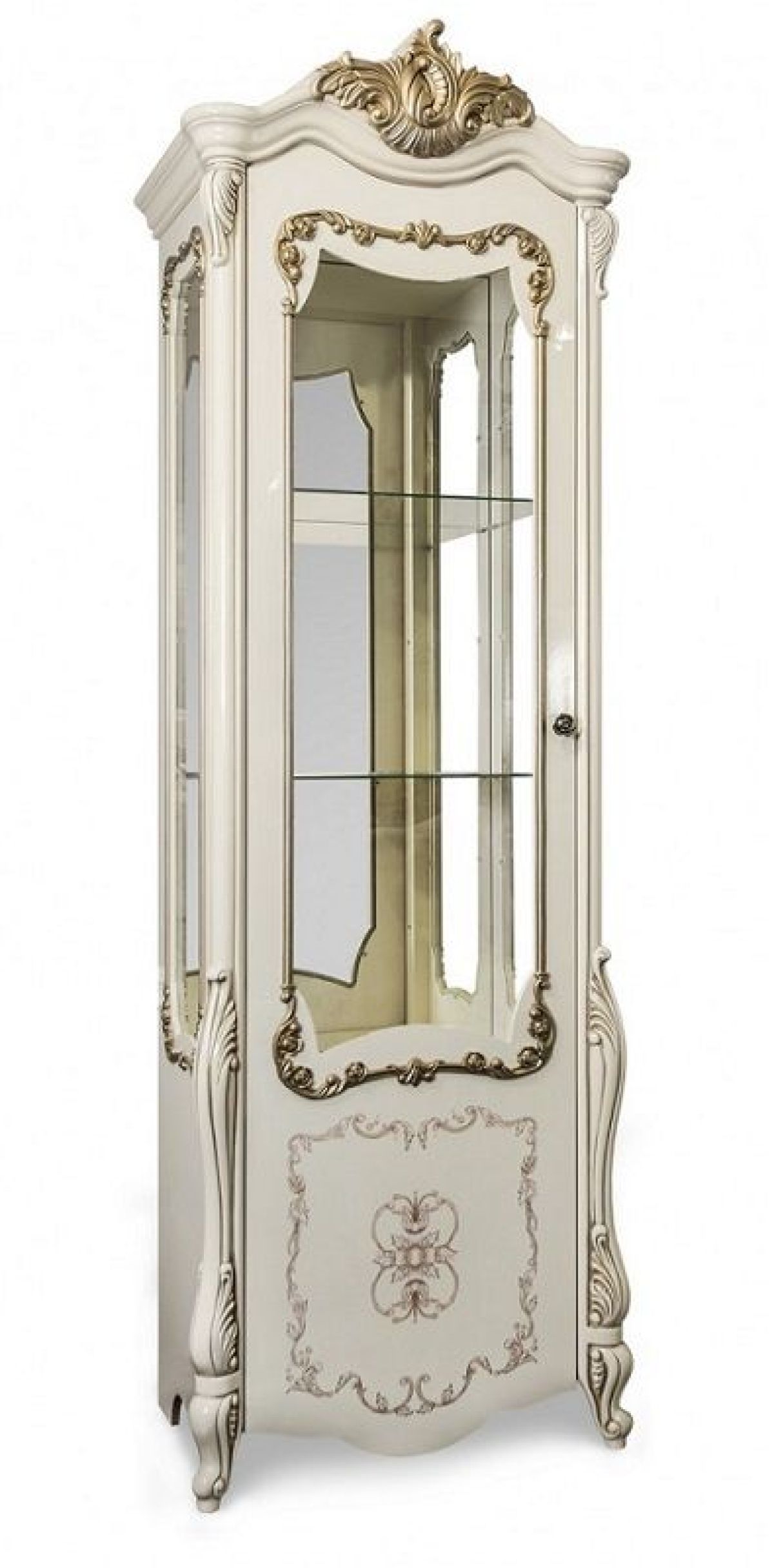 Витрина одностворчатая Энрике (крем) | фото 3