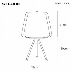 Настольная лампа декоративная ST-Luce Pandora SL6127.304.01 | фото 7