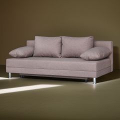 Диван-кровать Комфорт без подлокотников (4 подушки) BALTIC COFFE-LATTE | фото 2