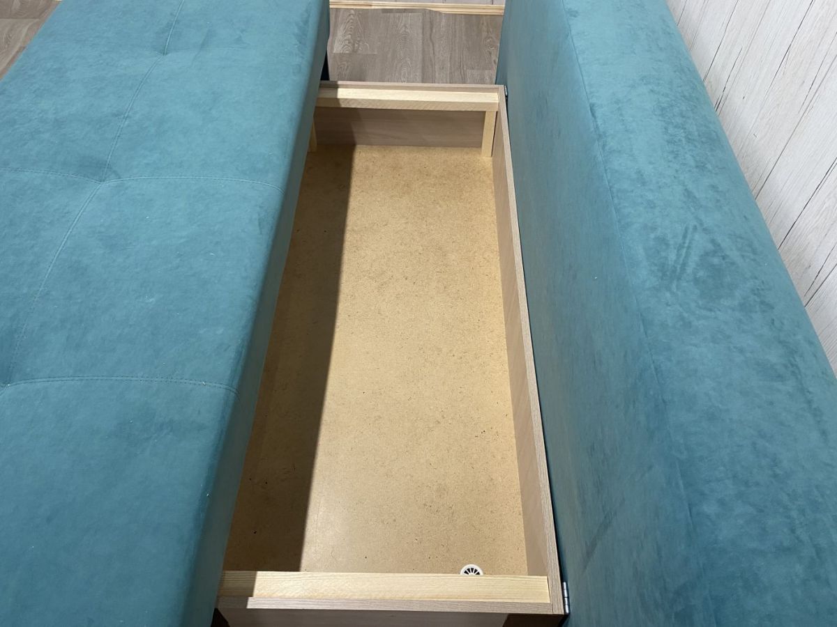 Диван Комфорт-1 (НПБ) велюр Luma 18 + подушки Luma 8 | фото 5