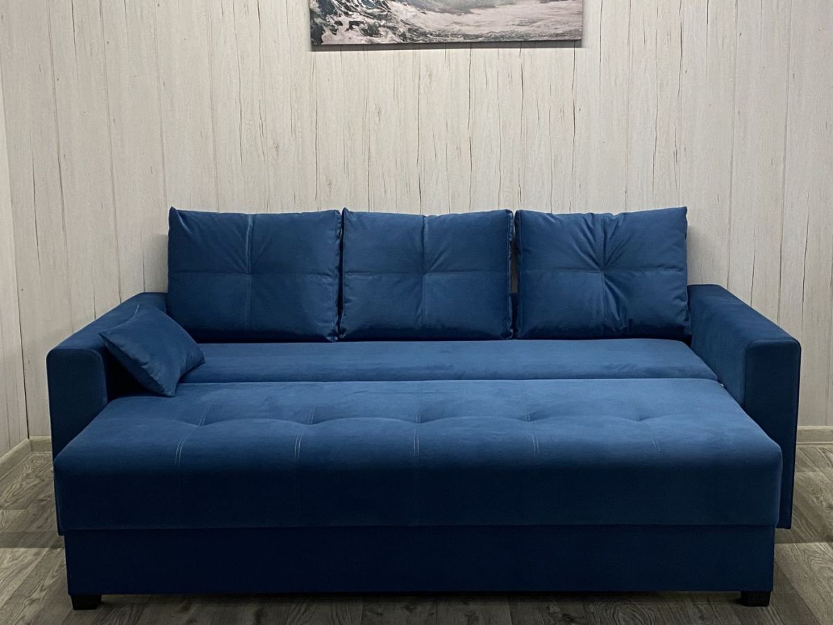 Диван Комфорт-5 (НПБ) велюр Modus 18 синий | фото 5