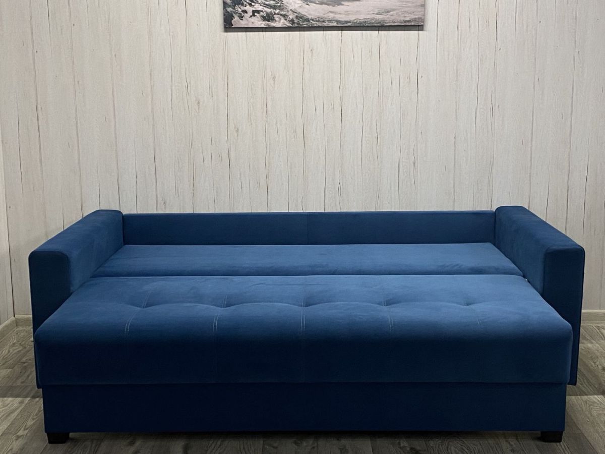 Диван Комфорт-5 (НПБ) велюр Modus 18 синий | фото 4