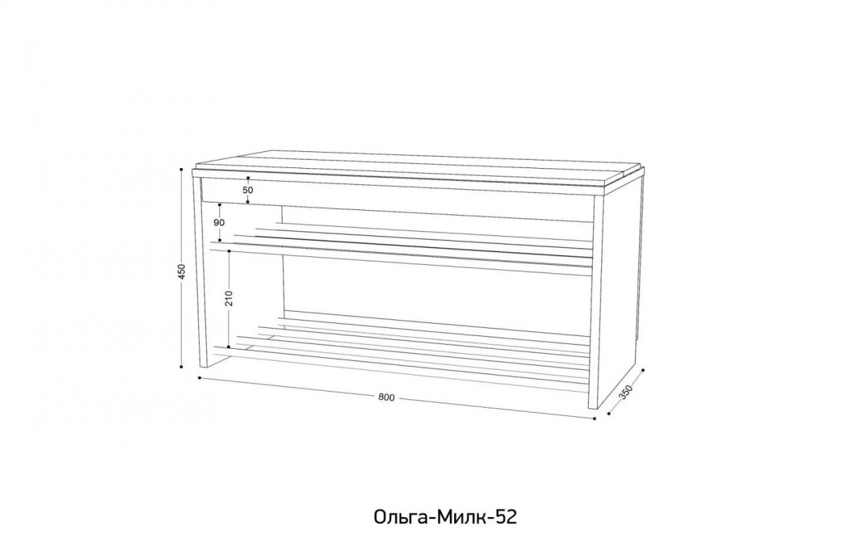 ОЛЬГА-МИЛК 52 Тумба | фото 2