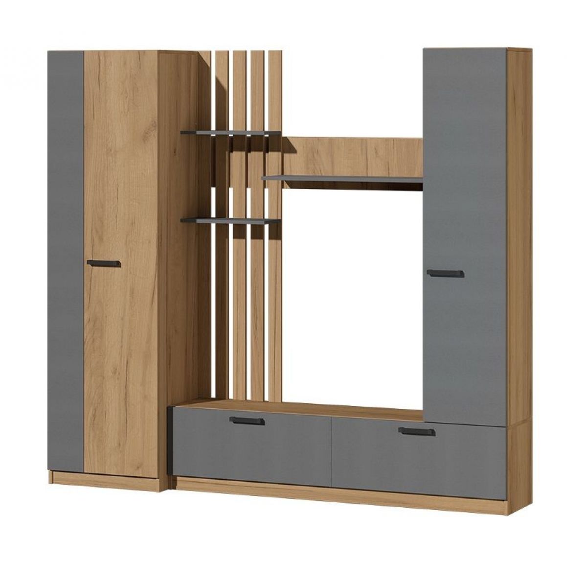 Гостиная Юджи (Дуб Крафт золотой/Графит) | фото 2