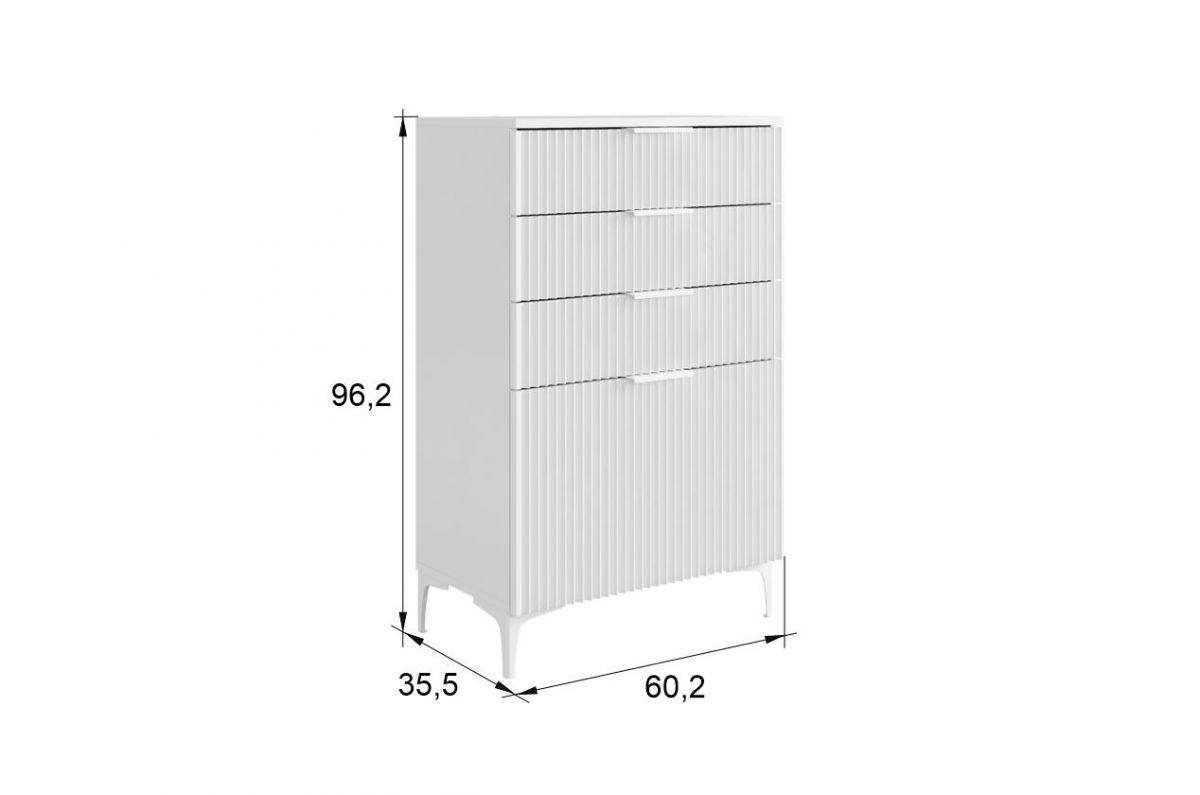 ЗЕФИР Гостиная К2 (белое дерево/черный муар) | фото 2