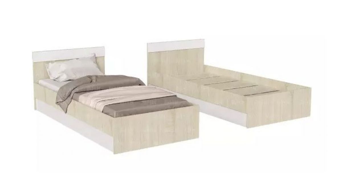 БАРИ Спальня (Дуб Сонома/Белый) модульная | фото 2