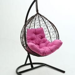 Подвесное кресло-кокон Бароло (коричневый/черный) | фото 6