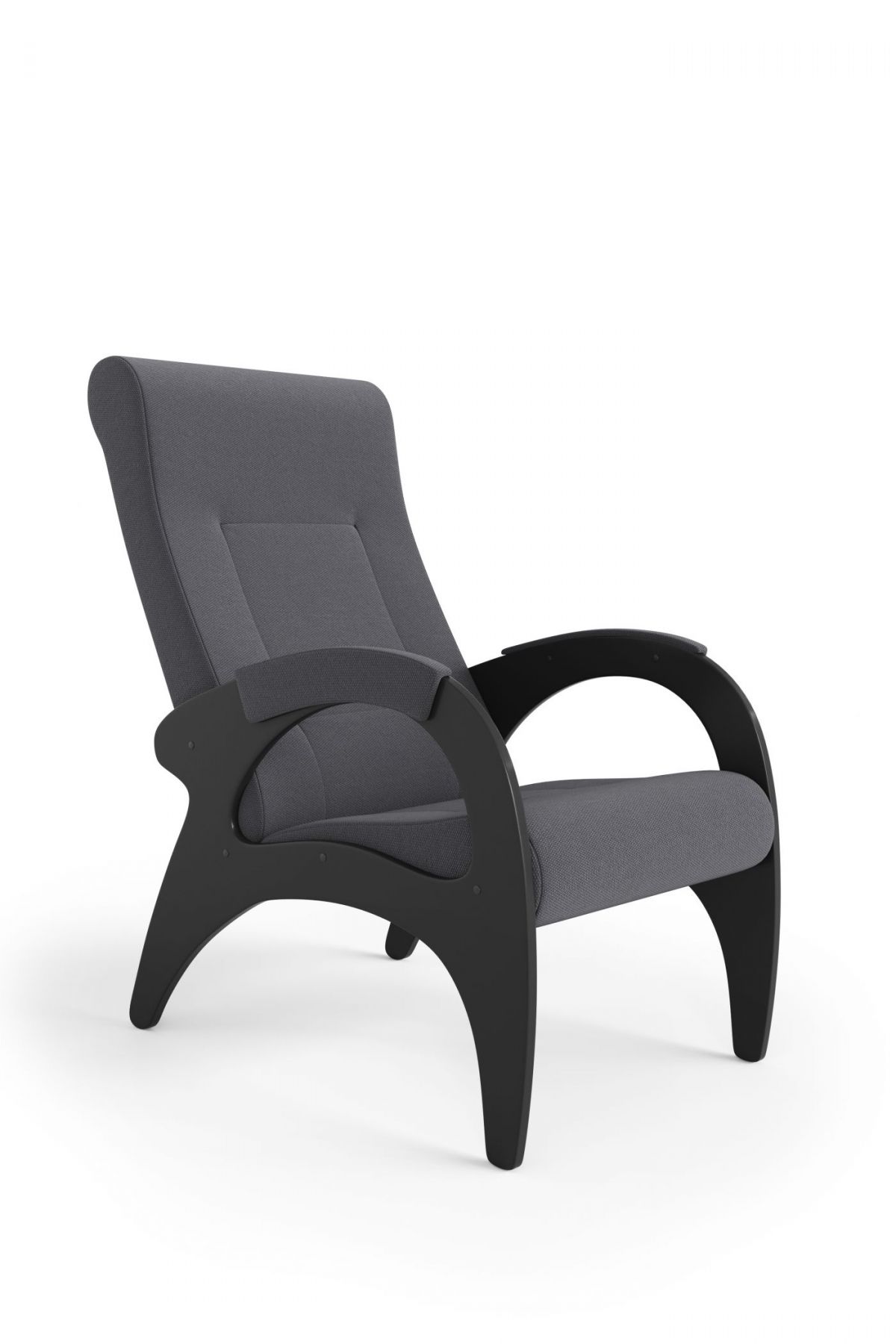 Кресло для отдыха Римини 19-К-ГР (экокожа/венге) ГРАФИТ | фото 2