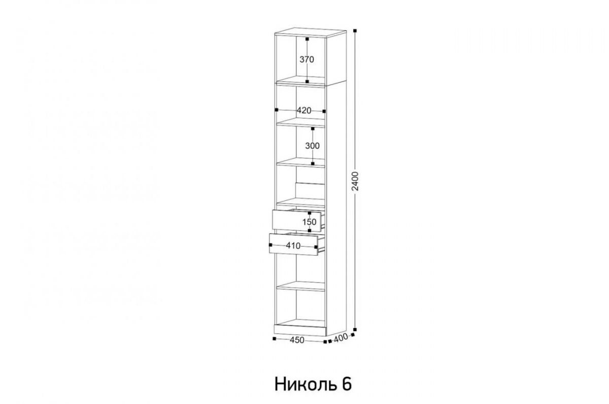 НИКОЛЬ 6 Пенал | фото 2