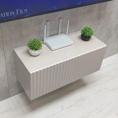 Тумба подвесная под ТВ LINES MTV3-MA 900 Бежевый (Леда-М 10.1.5) | фото 8